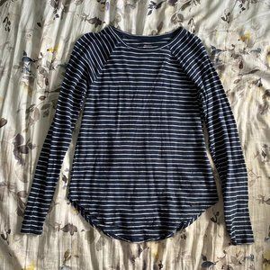 XS Hollister Striped Long Sleeve